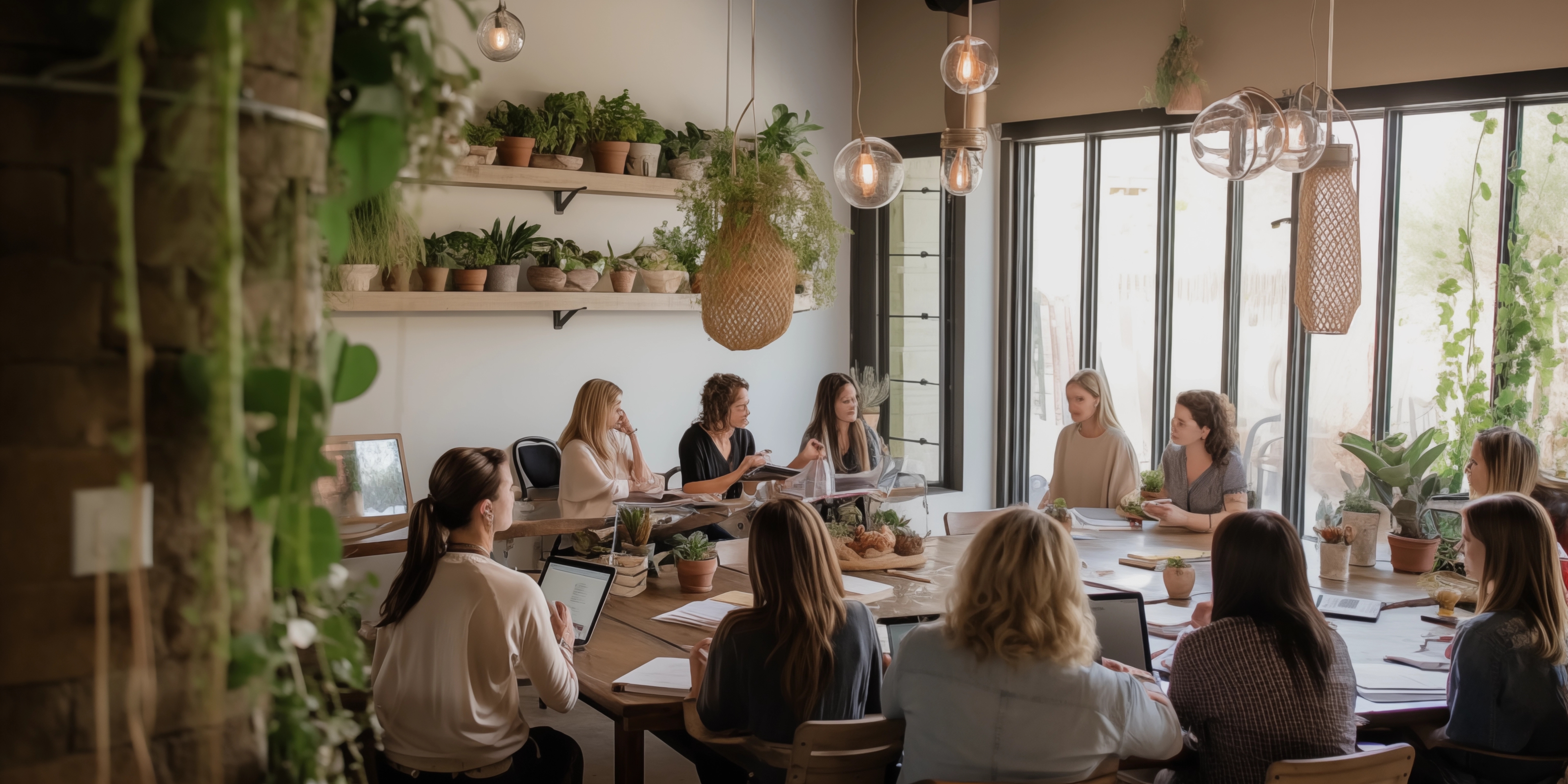 Een groep professionals volgt een Drupal training bij Emble in Zwolle